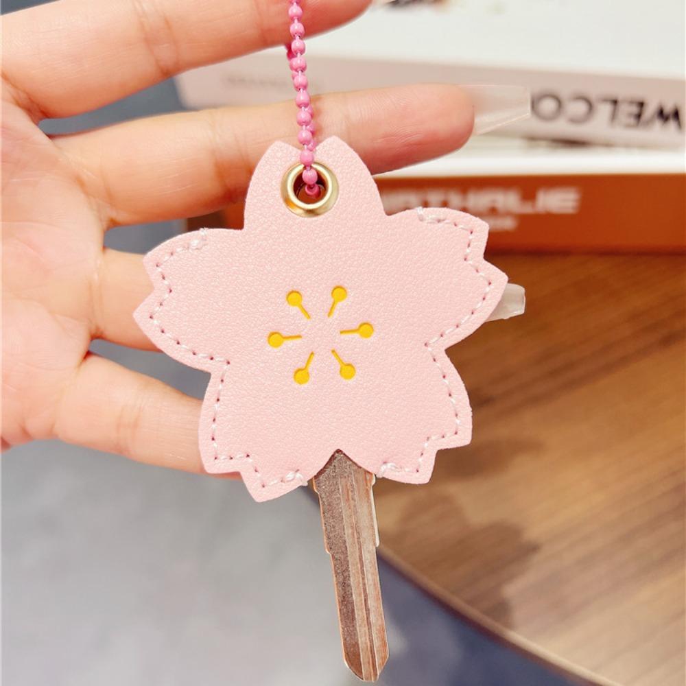 Multicolor Mini Key Case Flower Cartoon Protective Case High Quality Key Accessories