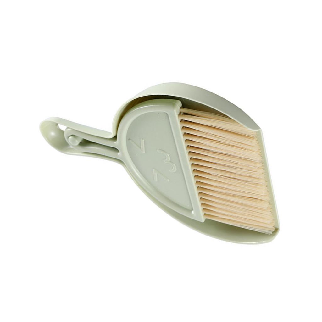 Мини-веник, набор совков, пластиковый ручной совок с изображением улыбки, эффективная уборка, портативный крошечный совок с щеткой