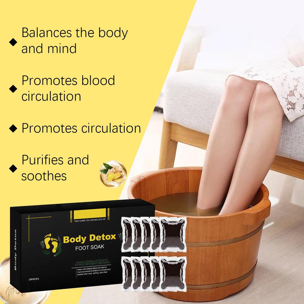 Очищающие шарики для замачивания ног, шарики для замачивания ног для тела, травяной детокс и формирование очищающих шариков для ног, увлажняют кожу и снимают усталость