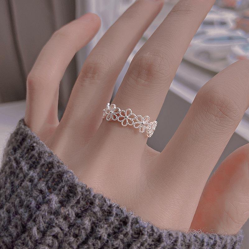 2023 Модное роскошное женское простое кольцо на указательный палец - уникальный дизайн для девушки