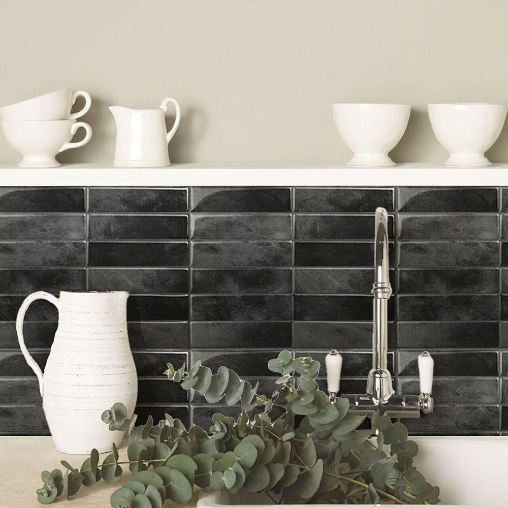 Waterproof Wallpaper Moisture-proof Stove Sticker Kitchen Cabinet Renovation Tile Sticker