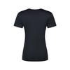 Asics Влагоотводящая быстросохнущая круглая горловина спортивная футболка с коротким рукавом женские топы черные 2012D164-001