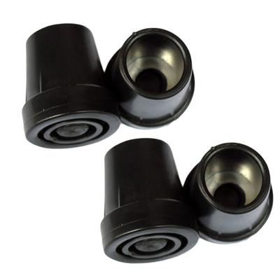 4 шт. Накладки-амортизаторы для треккинговых палок, Защита наконечников трости, Наконечники для походных палок, Нескользящие насадки для ног, Аксессуары для походов