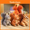 Plush Squirrel Cartoon Toy Cartoon Stuffed Doll  Decoration Kids Cute Gifts