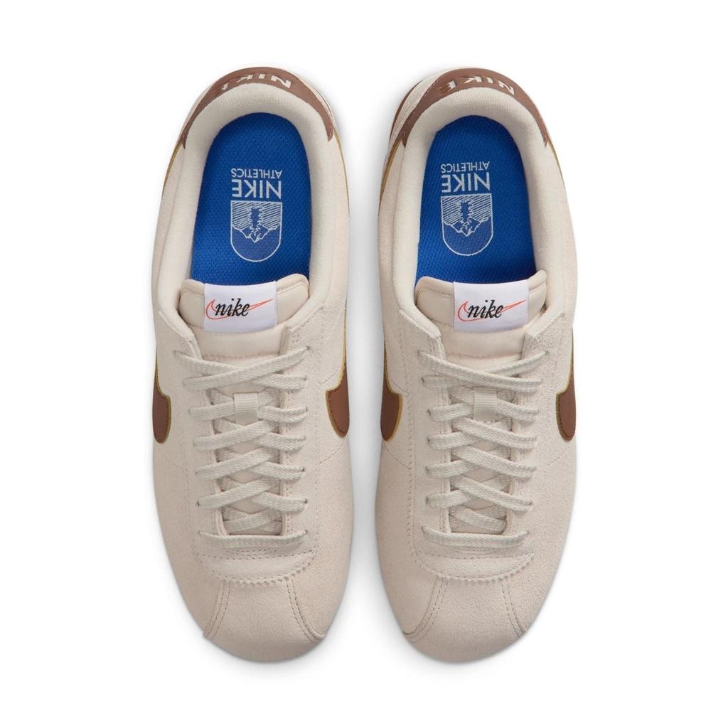 IB1857-100 Nike CORTEZ LT ОРЕХОВЫЙ КОРИЧНЕВЫЙ/ФАУНА КОРИЧНЕВЫЙ-БЕЛЫЙ (Женский)