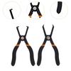 2x Push Pin Removal Pliers Set High Carbon Steel,Sturdy Professional High Performance Includes 30 Degree and 80 Degree Pliers