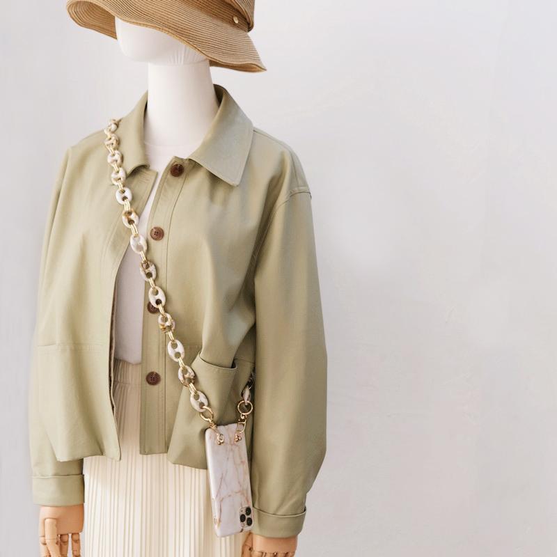 Новая цепочка для телефона, милый аксессуар, съемные детали, бежевый, синий, резиновый шейный ремешок через плечо, цепочка для телефона, акриловый ремешок на плечо, подвесная цепочка