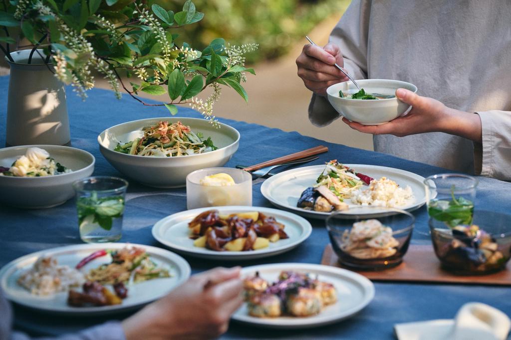 Kinto LIN Plate Earth Gray 170mm 20541