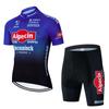 Alpecin Pro Cycling Jersey Men Short Sleeve Breathable Quick Dry Performance Bike Shirt
