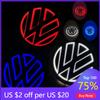 VW GTI GOLF 2026 Горячее для VW VOLKSWAGEN 11 см 5D LED для Volkswagen VW логотип лампа логотип передней решетки + логотип багажника подходит для CC/ Golf/