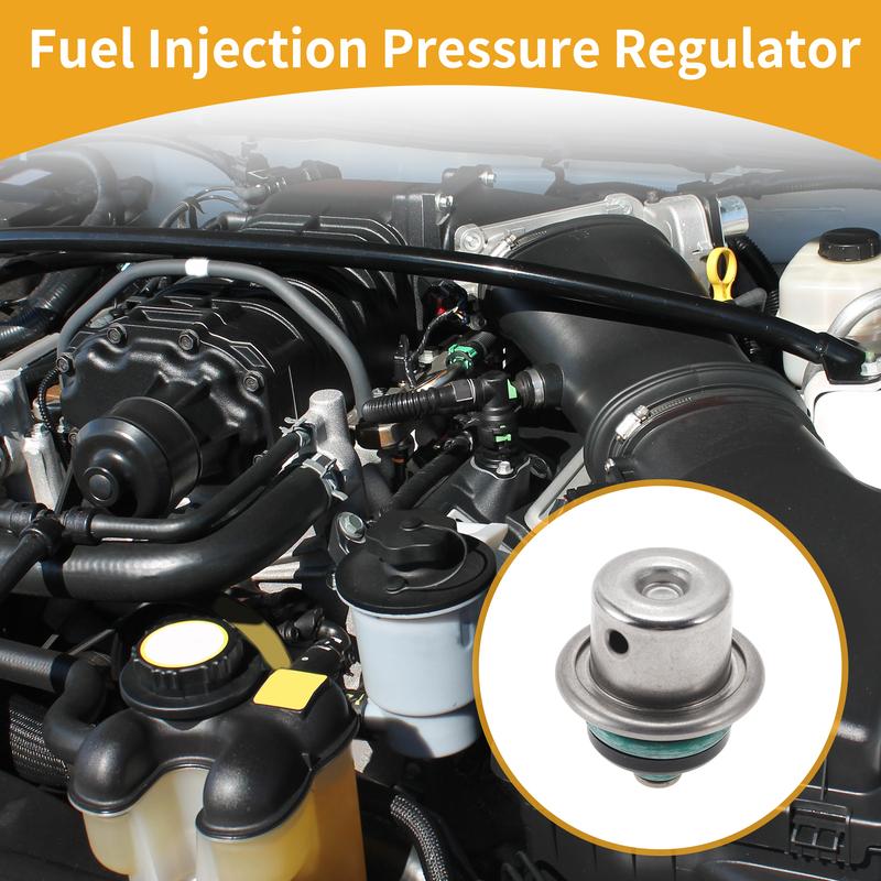 UXCELL Fuel Pressure Regulator for Harley Softail 2001-2007 No.2740801 Metal 20-70 Psi