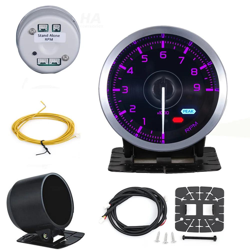 HA Accessories 60 мм Автомобильный датчик 7 цветов Def I Advance A1 Давление масла Турбонаддув Температура выхлопных газов Тахометр Температура воды/масла