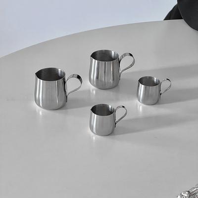 10/30ml Stainless Steel Milk Frothing Jug Mini Latte Art Pitcher Coffee Milk Frother  Coffee Making