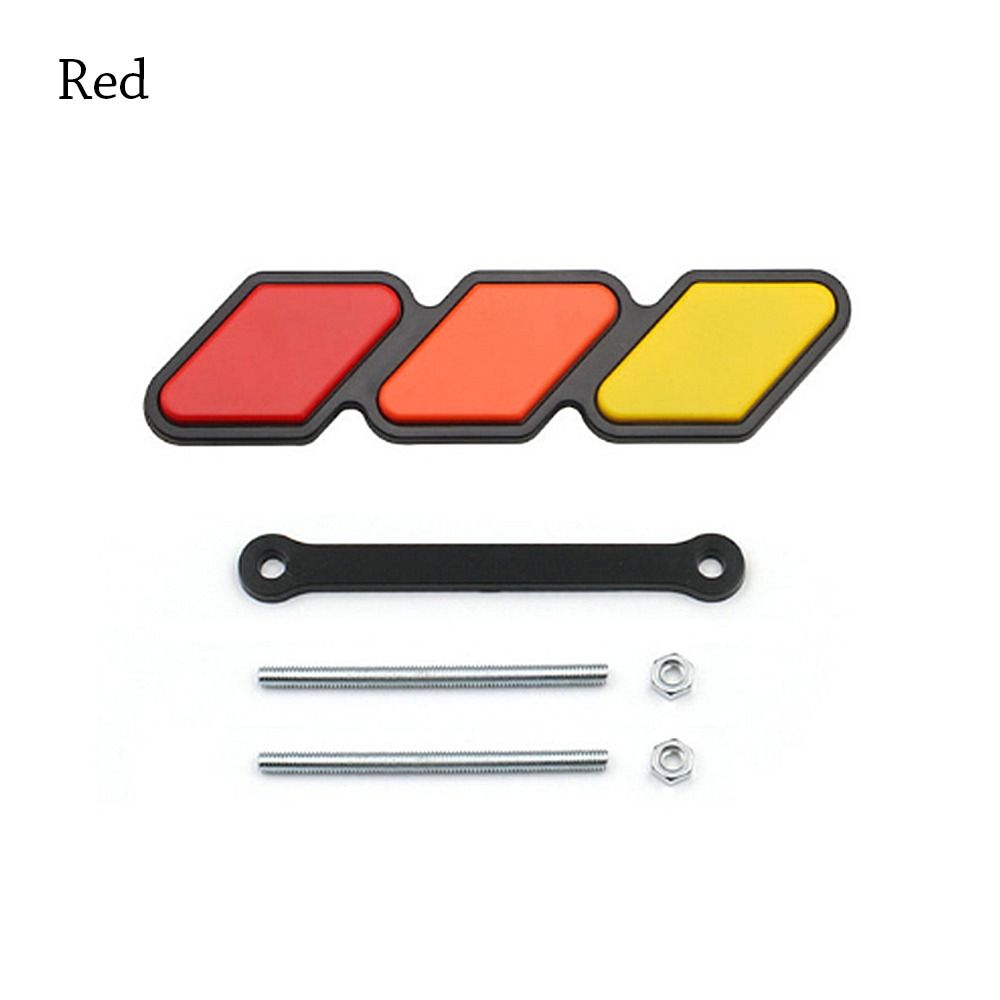 Scratch Protector For Toyota Car Protection 3 Grille Badge Modified Decorative Strip Emblem