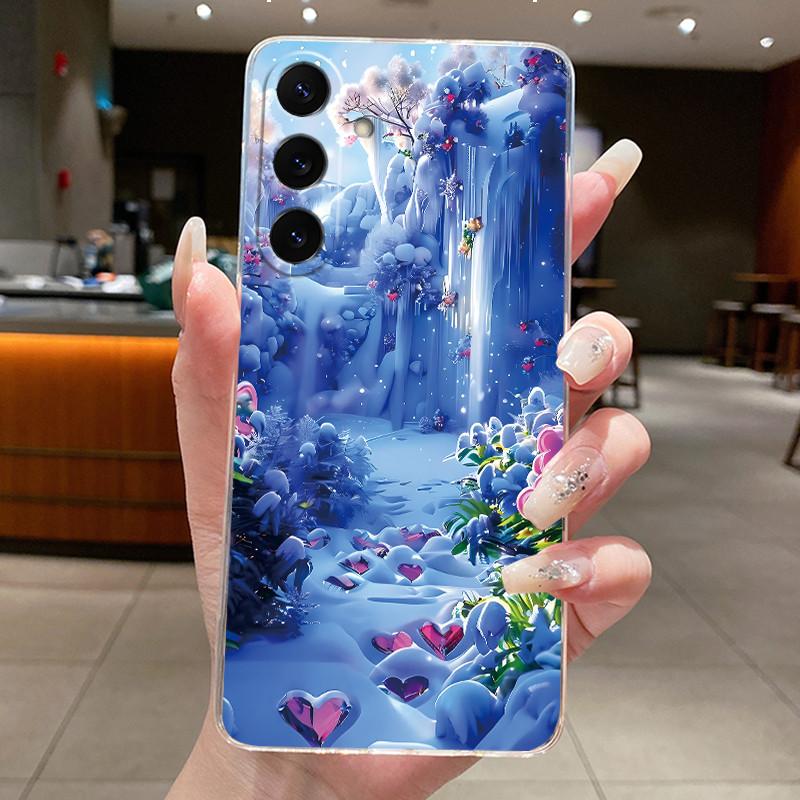 Для Samsung Galaxy S26 S26+ S26Ultra Чехлы Эстетичные Милые Кошка Астронавт Прозрачная Задняя Крышка Для Samsung S26 Ultra Plus Funda Coque