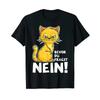T Shirt With Text Bevor Du Fragst No Gerunisex Language Vintage Stretched Unisex Casual Soft Fashion Streetwear Versatile