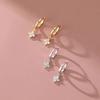 Fashion Light Luxury Personalized Earrings Women's Niche Design High-End Exquisite