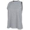 Womens/Ladies Heather High-Neck Vest Top