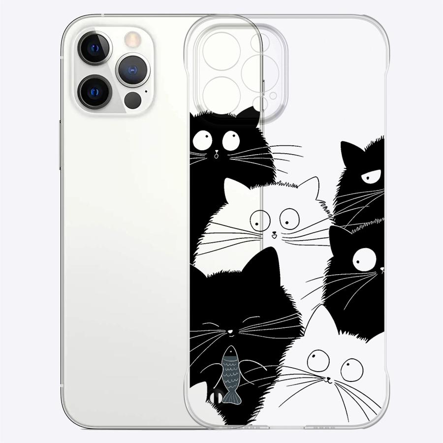 Чехол для телефона «Кошка с хлебом» для Apple iPhone 15 16 Pro Max 13 14 Plus 12 11 Pro plus Матовый