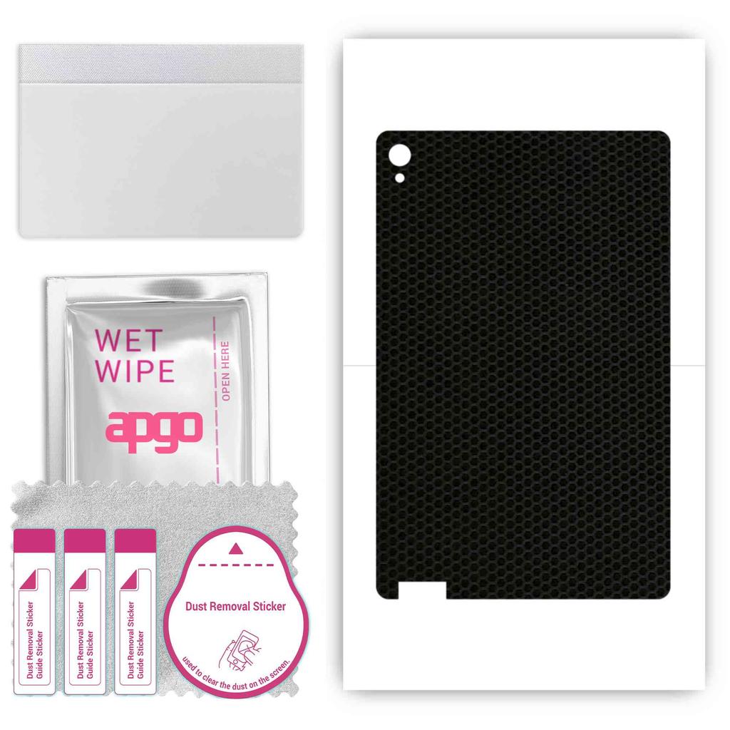 apgo skin sticker film foil vinyl for the BACK compatible with Lenovo Tab P11, scratch-resistant, easy to install - Matrix