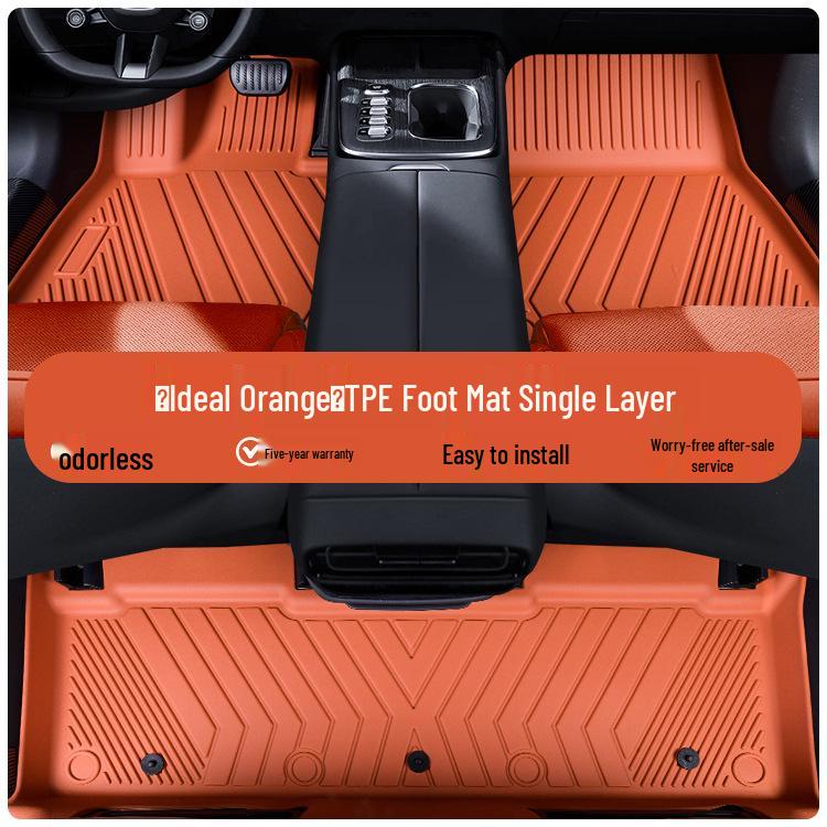 Waterproof TPE Car Floor Mats for Modern Verna 16-20 & Verna RV 17-18 Models