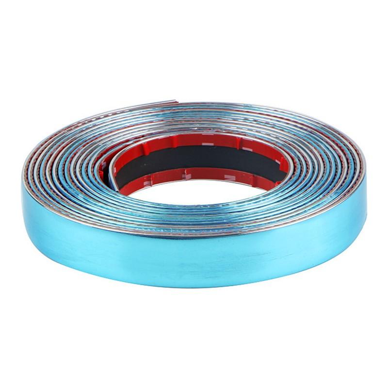 3 м наружная автомобильная хромированная клейкая лента, отделочная лента, формовочная лента, украшение для автомобиля, полоса для бампера, защитная наклейка