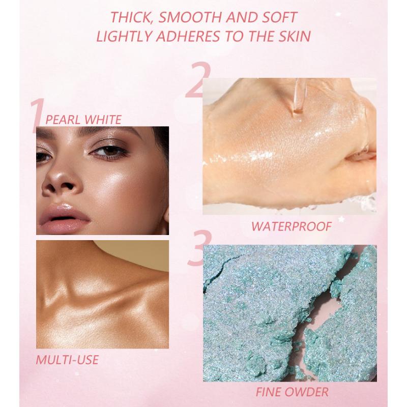 Pudaier Легкая пудра для макияжа, восстанавливающая жемчужная легкая пудра для торта, легкая кремовая матовая восстанавливающая пудра