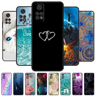 Для Redmi Note 11 Pro 5G 4G Чехол Мягкий ТПУ Силиконовый Бампер Задняя Крышка для Xiaomi Redmi Note11 Pro 11s Чехол для Телефона Мультяшные Фундас