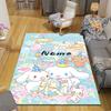 Custom 1Pc Hello Kitty Carnival Rug Office Carpet Indoor Outdoor Entrance Doormat Nonslip Soft And Comfortable Living Room D491519