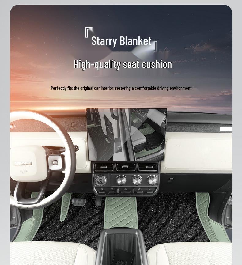 Всепогодные всепокрывающие коврики из ТПЭ для Chery iCAR Super V23 - Подходят для 26 моделей