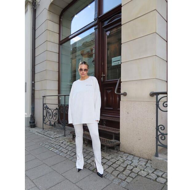 Толстовка Magda Matyja JETLAG LONGSLEEVE GREY