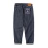 Мужские джинсы Maden Workwear Ретро Прямые Тяжелые Синие с Необработанным Краями (Selvedge)