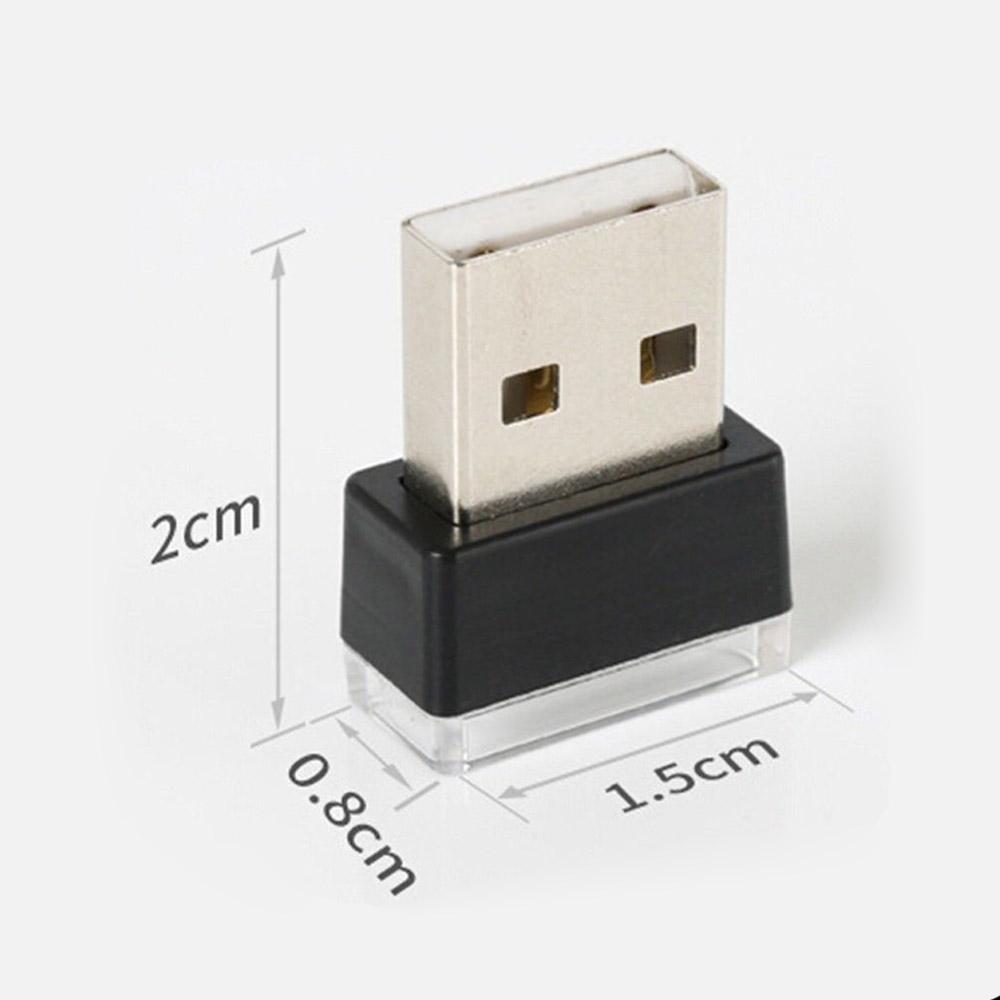 Мини USB светодиодный светильник для салона автомобиля Неоновая атмосфера Лампа для компьютера Декор Лампа для тюнинга автомобиля Универсальные автомобильные аксессуары Креативный