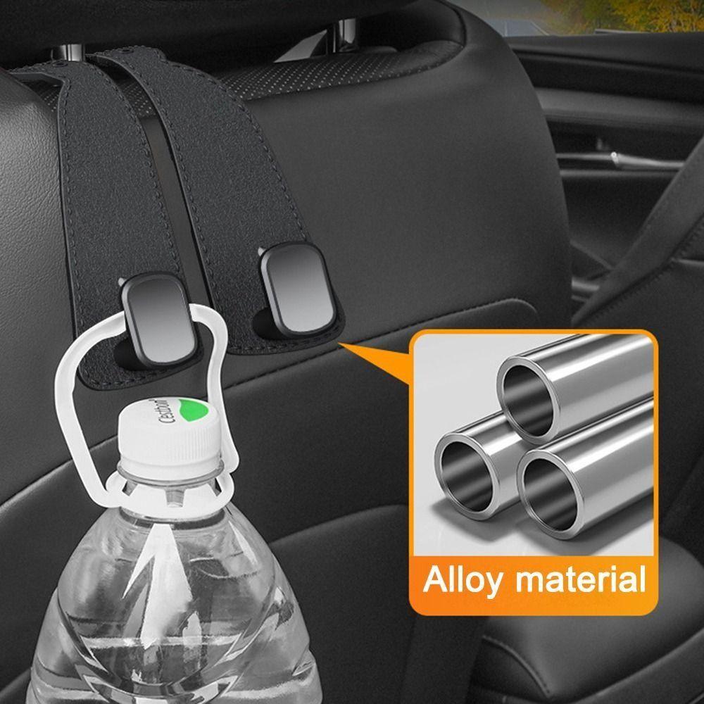 Hidden Car Headrest Hook Universal Car Organizer Clips Durable Car Hooks Car Interior Accessories