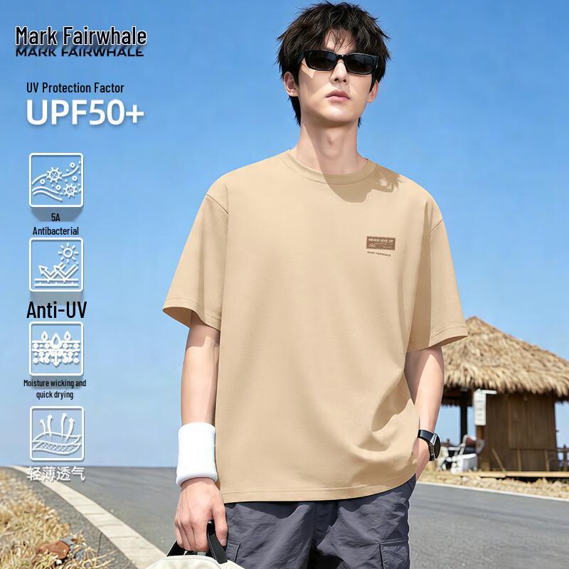 Mark Fairwhale Men's Quick-Dry Sun Protection Round Neck T-Shirt