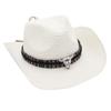 Cowboy straw hat Tibetan sun hat cow hat ethnic style straw knight hat beach hat