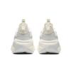 Anta Round Toe Lace-Up Shock Absorbing Wear-Resistant Low-Top Casual Shoes Women Sneaker White Gray 122518813R-1