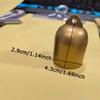 WTEMPO Ретро металлический рождественский колокольчик, подвесной колокольчик для рождественской елки, украшение для подарков, подарочные коробки, декоративный колокольчик, ветряной колокольчик, аксессуары для изготовления поделок.