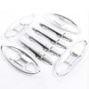 16 Шт. Накладка на ручку двери, чаша ручки двери, отделка для Honda Fit Jazz GK5 2014-2020 Хром
