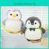 Penguin Brother Plush Sister Backpack Stuffed Animal Fun Bow Tie Toy Decoration