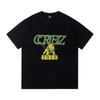 Mens Breathable Cotton Graphic Tee Loose Fit Short Sleeve T-Shirt Fall Casual Wear