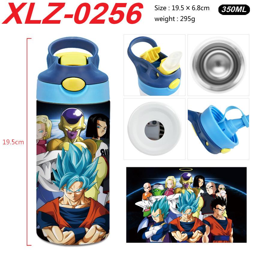 Аниме Мультфильм Dragon Ball С принтом Вакуумная термокружка из нержавеющей стали для воды