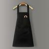 Women's Waterproof PVC Apron with Cooking Sleeves - Oil-Proof, Customizable, Half-Length Waist Design