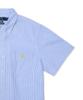 POLO RALPH LAUREN Custom Fit Seersucker Shirt - Blue