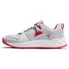 Solar Wave Low Top Running Shoes Women Sneakers Gray Red A2BDXM29
