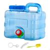 Пластиковая емкость для воды с краником для питья и хранения
