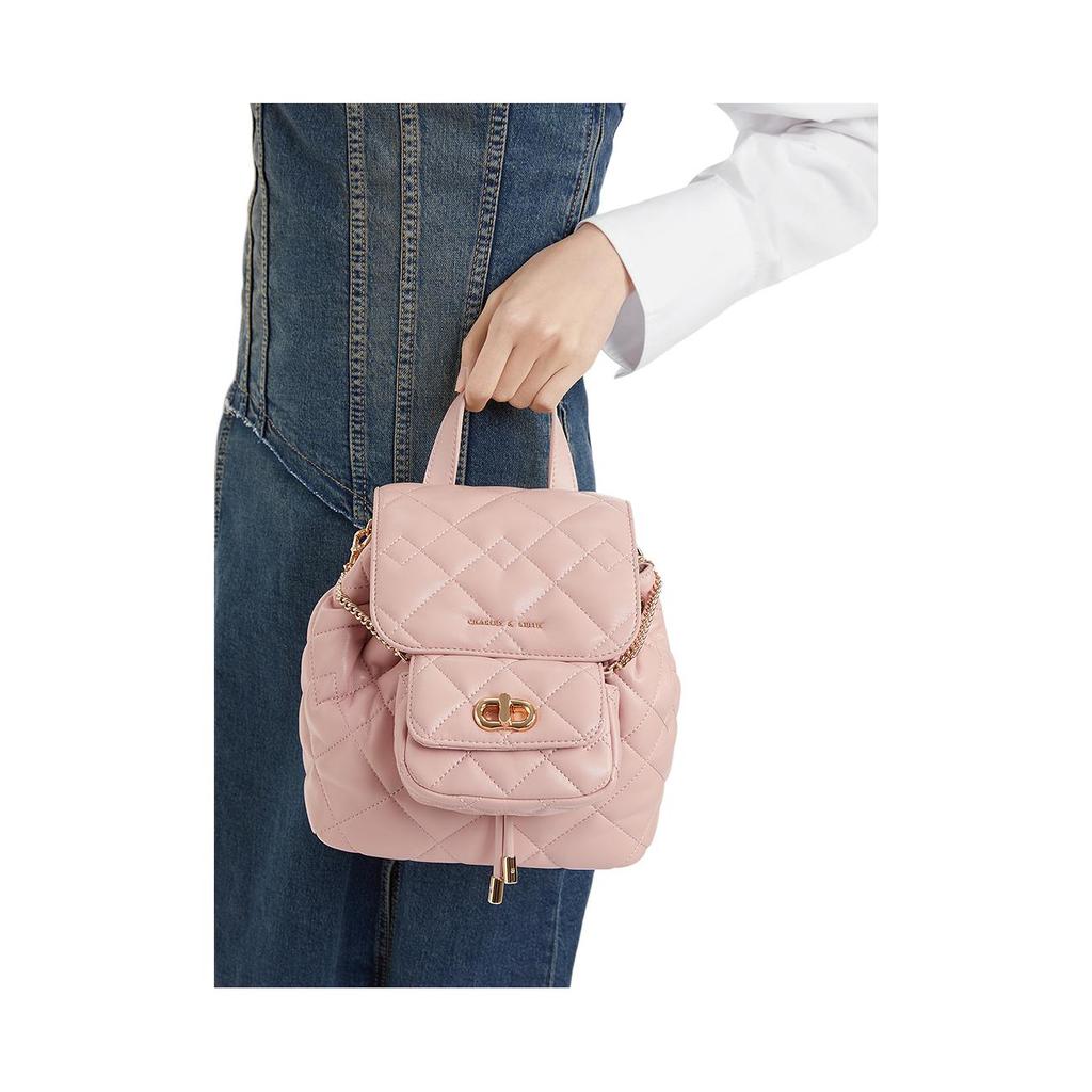 CHARLES&KEITH Рюкзак из ПУ Маленький Женский Разноцветный CK2-60151400