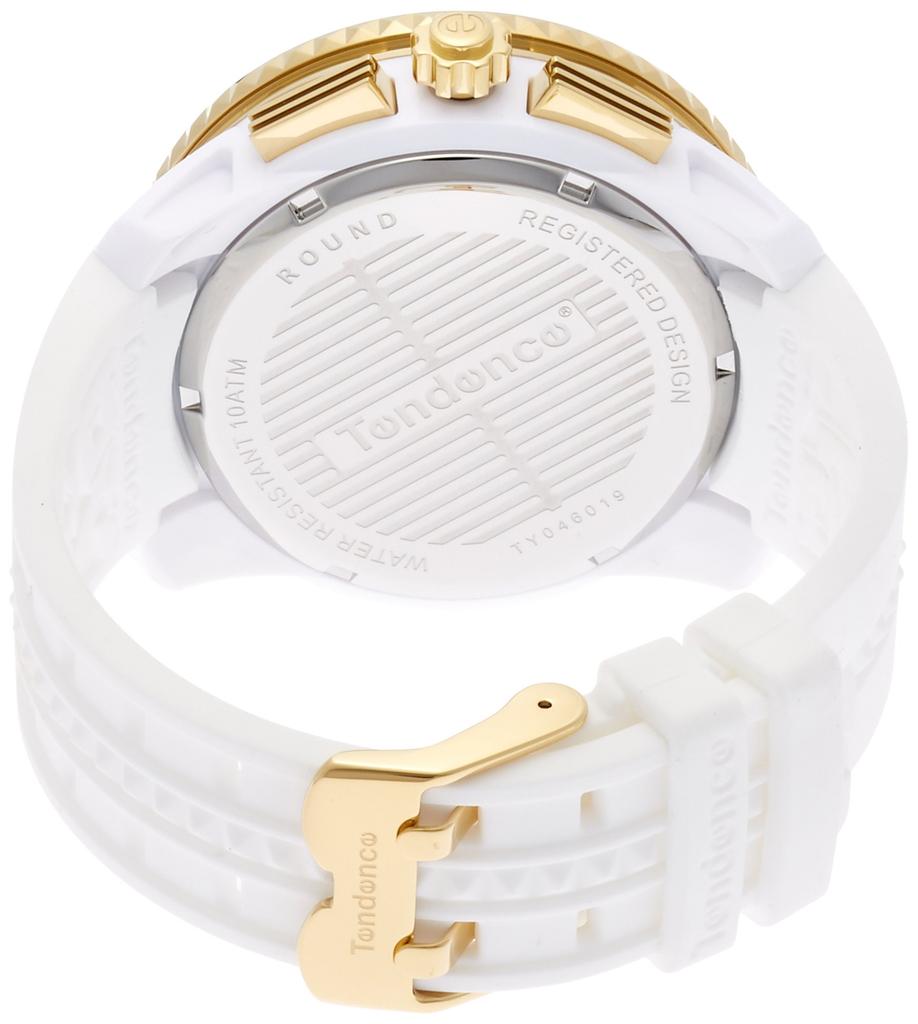 Watch Gulliver Round Chronograph Gulliver Round Chronograph White Dial Stainless Steel Mineral Glass Quartz 51MM Watch TY046019 [Tendence] [Item]