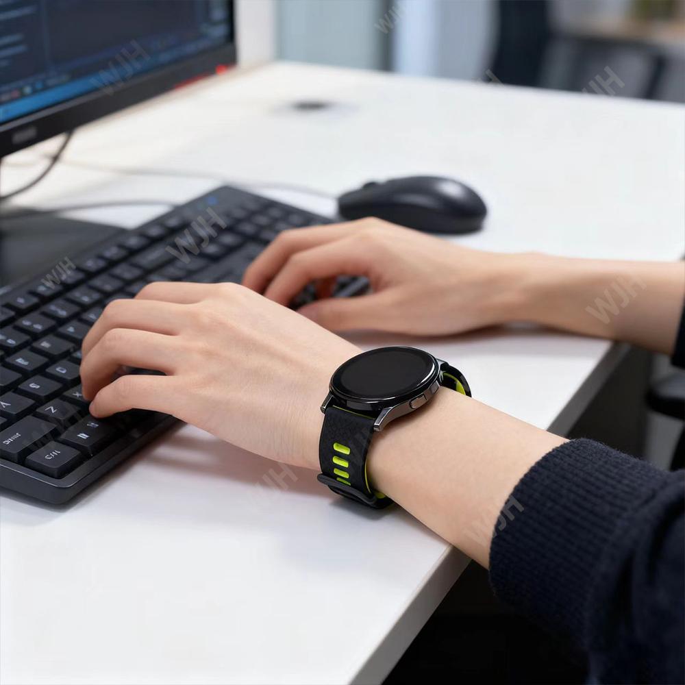 22 мм Резиновый ремешок для Xiaomi watch 5/2 Pro/color 2/S1/2/3/ S4 Sport Mi Watch Ремешки для HUAWEI/Garmin WATCH Замена Мягкий браслет