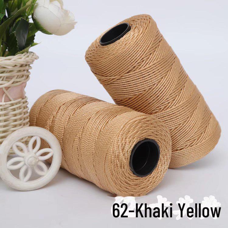 Ice Hemp Yarn: 3-Strand Hand-Woven Crochet DIY Kit